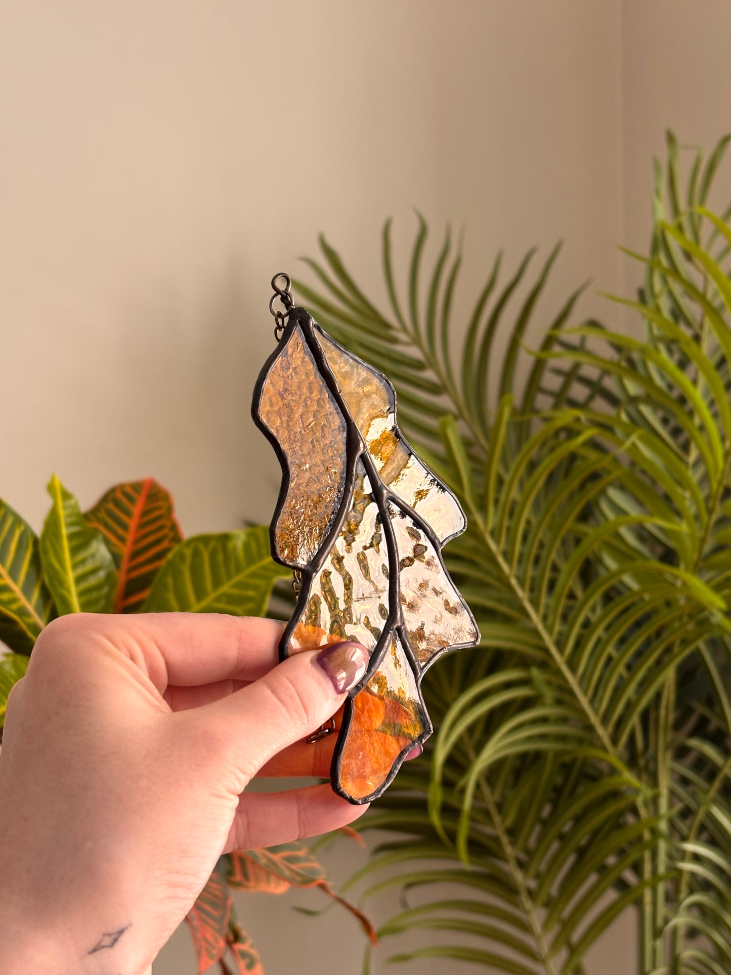 Oak Leaf Sun catcher