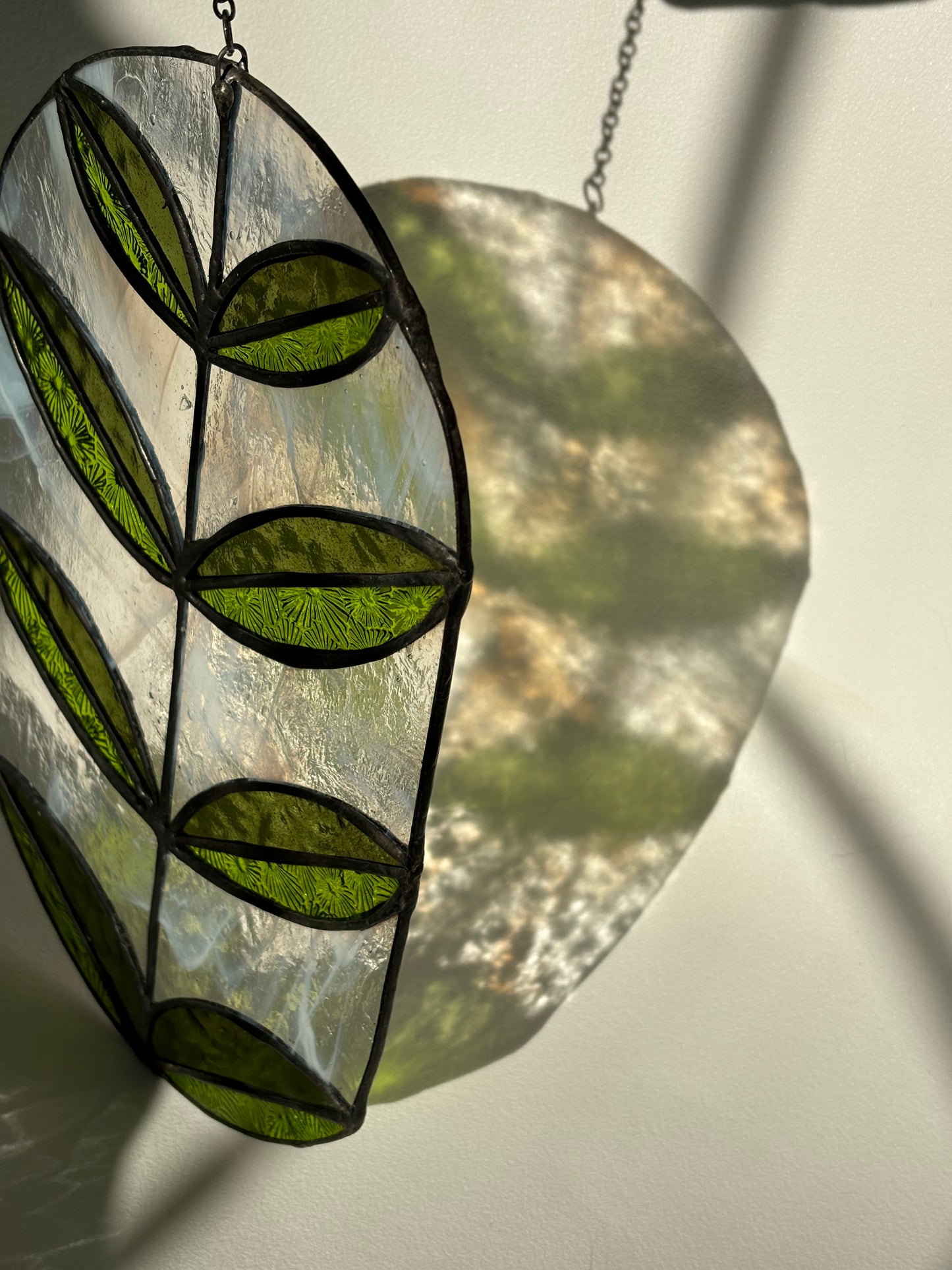 Oval - Leaves - Pattern only