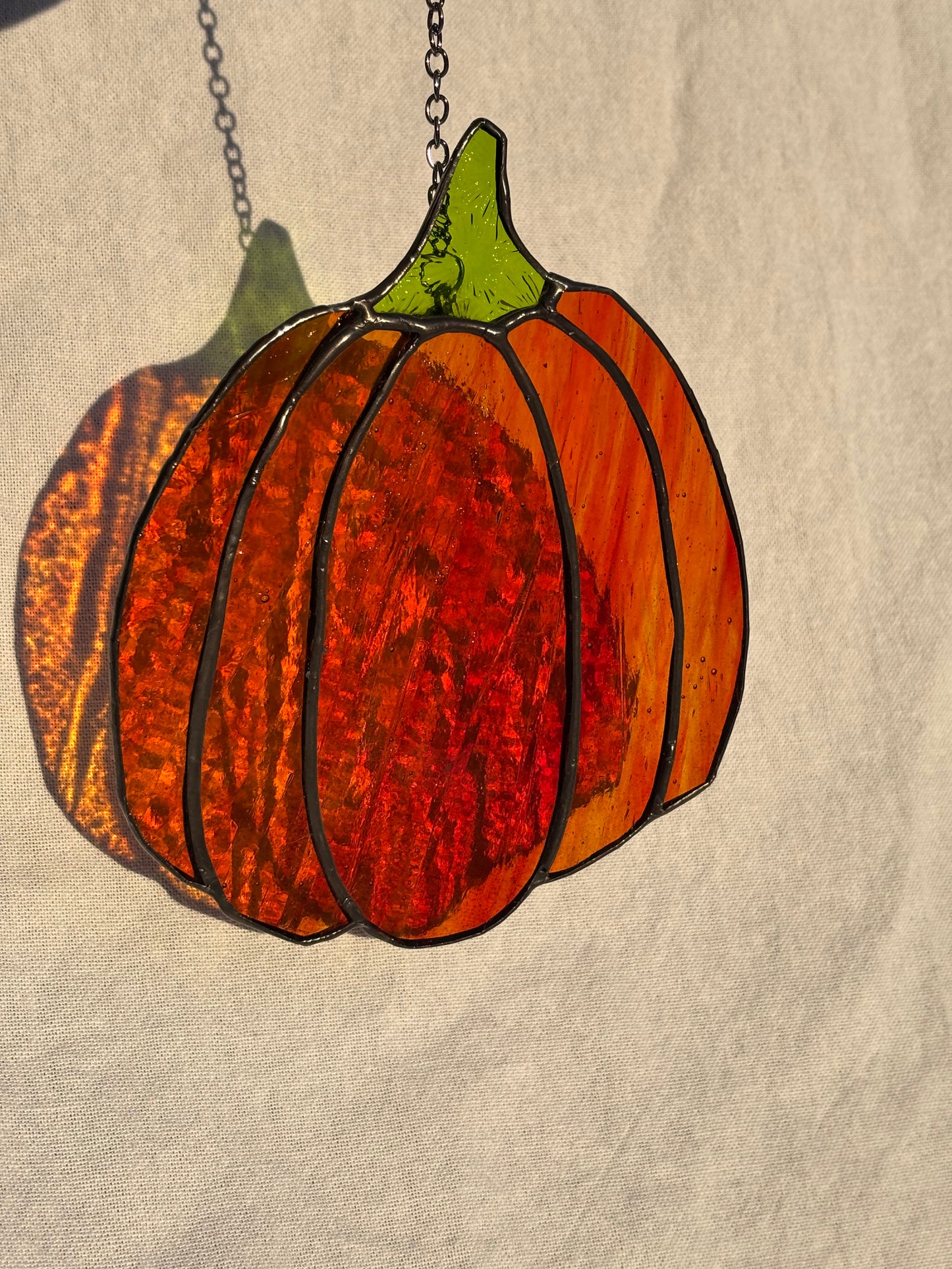 Pumpkin Sun Catcher