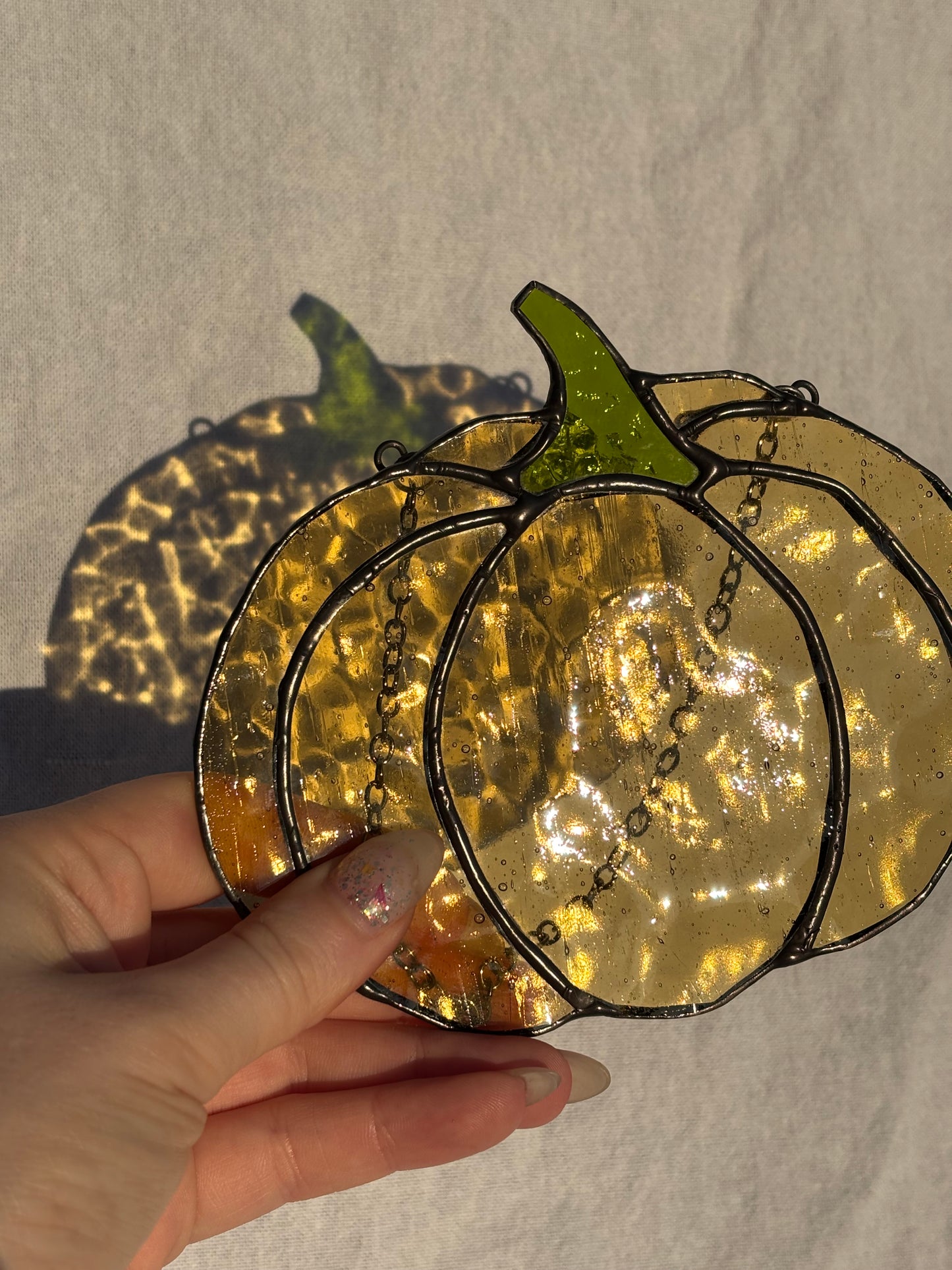 Pumpkin Sun Catcher