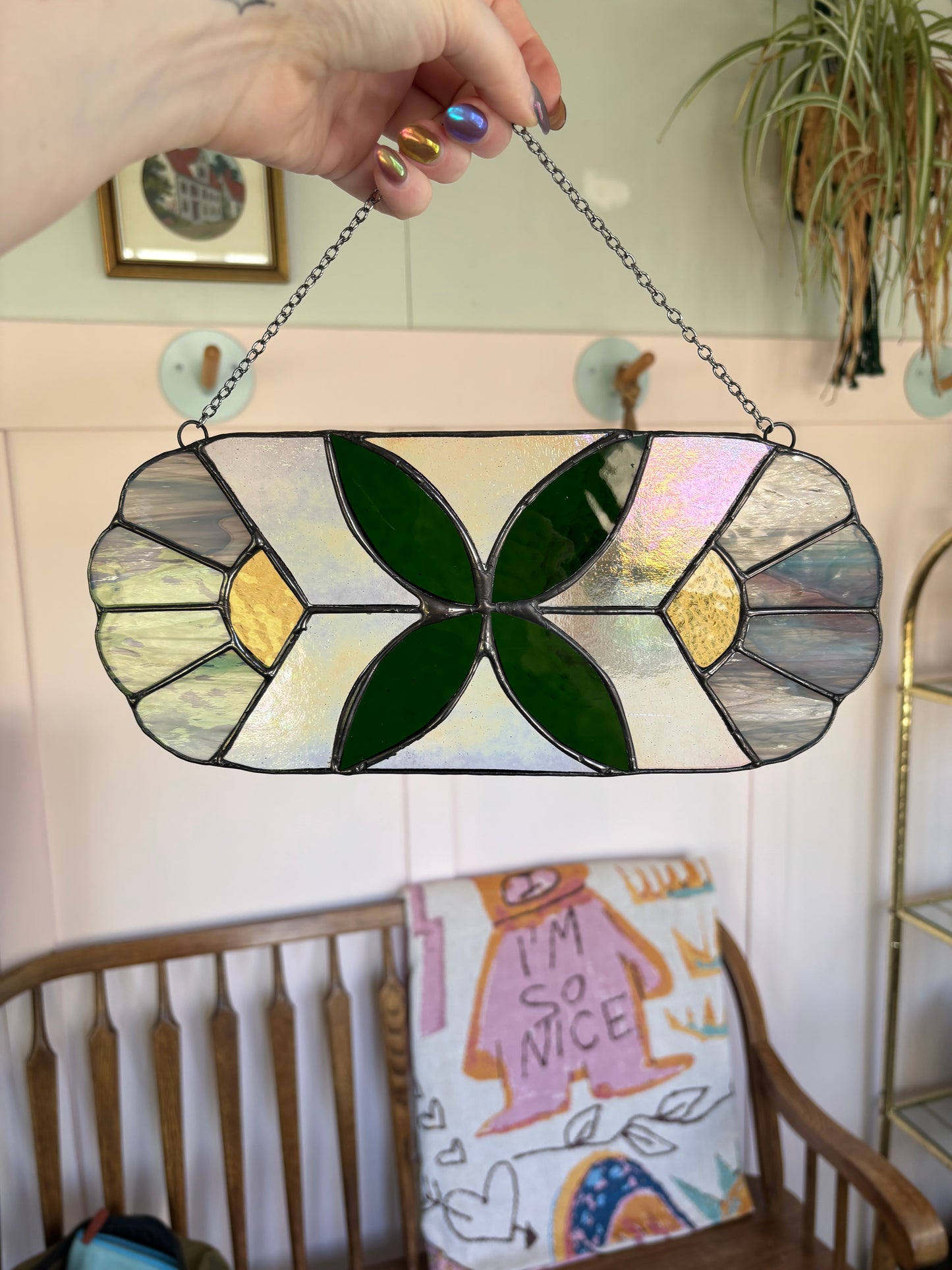 Wildflower - Oval - Pattern only