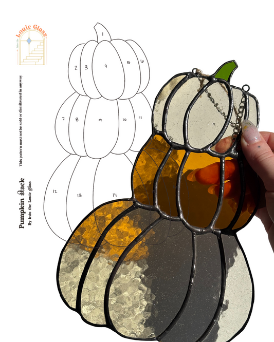 Pumpkin Stack - Pattern Only
